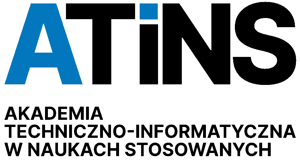 Logo Akademia Techniczno-Informatyczna w Naukach Stosowanych (ATINS) <small>(Uczelnia niepubliczna)</small>